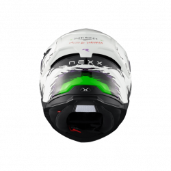 CASCO INTEGRALE Y.100R NIGHT RIDER WHITE  | NEXX HELMETS