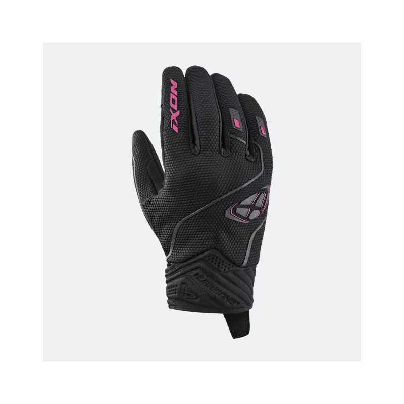 GUANTO ESTIVO HURRICANE 2 LADY NERO FUCSIA  | IXON