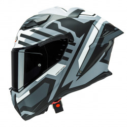 CASCO INTEGRALE DRIFT EVO II  HORIZON MATT GREY / BLACK / WHITE | CABERG