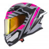 CASCO INTEGRALE DRIFT EVO II HORIZON MATT GREY / BLACK / FUCHSIA | CABERG