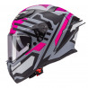 CASCO INTEGRALE DRIFT EVO II HORIZON MATT GREY / BLACK / FUCHSIA | CABERG