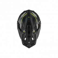 CASCO INTEGRALE X.WED3 TRAILMANIA GREY NEON MT  | NEXX HELMETS