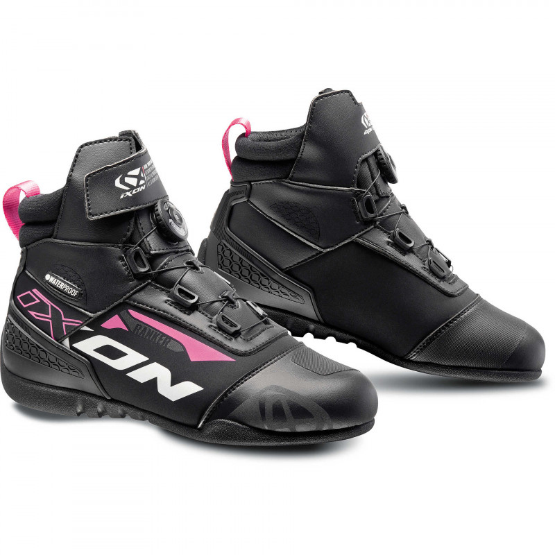 SCARPE RANKER WP LADY NERO BIANCO FUCSIA  | IXON