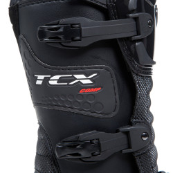 STIVALI MOTO COMP KID BLACK/RED | TCX BOOTS