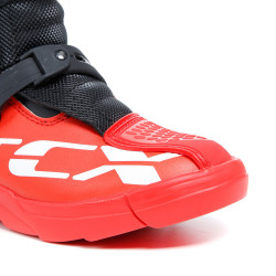 STIVALI MOTO COMP KID BLACK/RED | TCX BOOTS