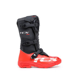 STIVALI MOTO COMP KID BLACK/RED | TCX BOOTS