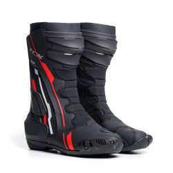 STIVALI MOTO S-TR1 BLACK/RED/WHITE | TCX BOOTS