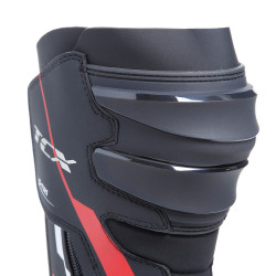 STIVALI MOTO S-TR1 BLACK/RED/WHITE | TCX BOOTS