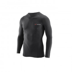 MAGLIA ENERGY MANICA LUNGA NERO XXL/XXXL | X-TECH