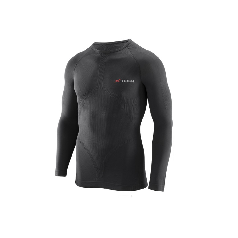 MAGLIA ENERGY MANICA LUNGA NERO L/XL | X-TECH