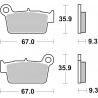 SET PASTIGLIE  SEMIMETALLICA 07YA41TT | BREMBO