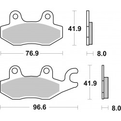 SET PASTIGLIE  CARBON CERAMIC 07YA2206 | BREMBO