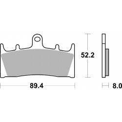 SET PASTIGLIE  SINTER ANT. LA 07SU19LA | BREMBO