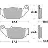 SET PASTIGLIE  CARBON CERAMIC 07HO61CC | BREMBO