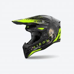 CASCO OFFROAD WRAAAP DARKNESS MATT | AIROH