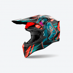 CASCO OFFROAD WRAAAP CYBER ORANGE GLOSS | AIROH