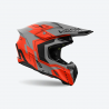 CASCO OFFROAD TWIST 3 DIZZY ORANGE FLUO MATT | AIROH