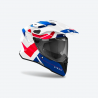 CASCO INTEGRALE COMMANDER 2 REVEAL BLUE/RED GLOSS | AIROH