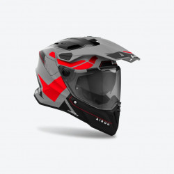 CASCO INTEGRALE COMMANDER 2 REVEAL RED FLUO MATT | AIROH