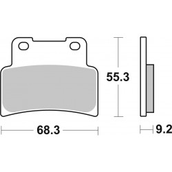 SET PASTIGLIE  SINTER RACING 07GR77SR | BREMBO