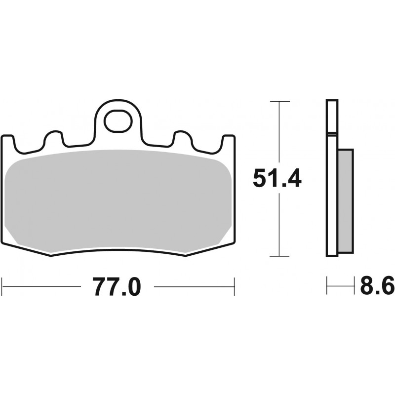 SET PASTIGLIE  CARBON CERAMIC 07BB2607 | BREMBO