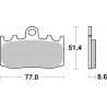 SET PASTIGLIE  CARBON CERAMIC 07BB2607 | BREMBO