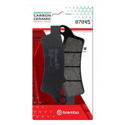 SET PASTIGLIE  SCOOTER 07045 | BREMBO