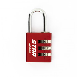 LUCCHETTO A COMBINAZIONE 3 CIFRE -36MM | STAR LOCKS