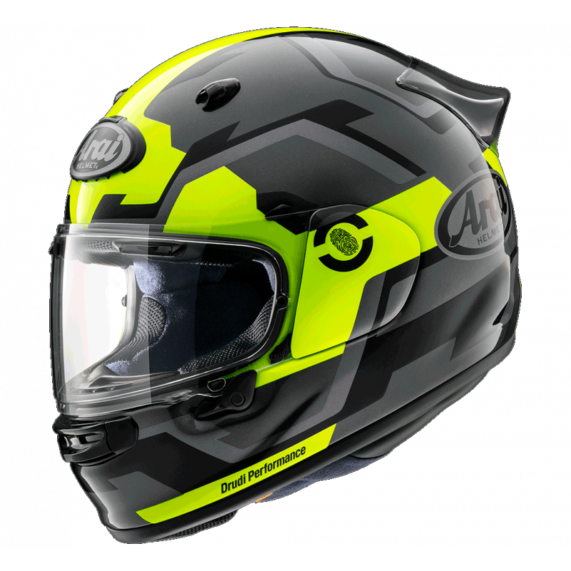 CASCO ARAI QUANTIC FACE FLUOR YELLOW | ARAI HELMETS