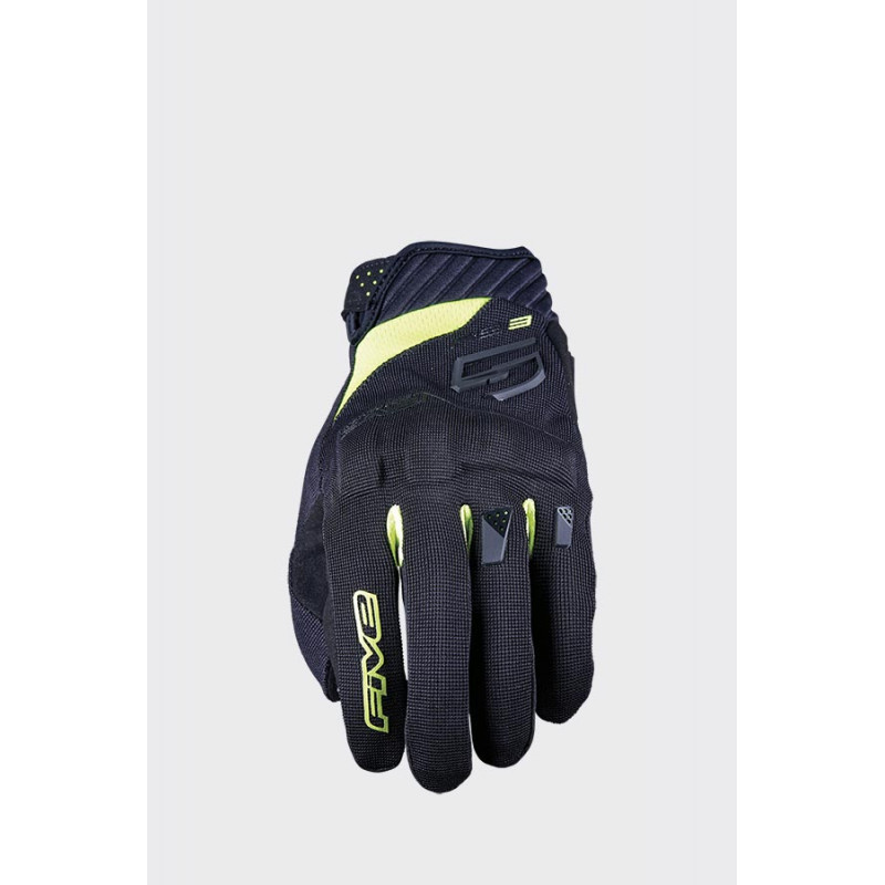 GUANTI FIVE RS3 EVO BLACK FLUO YELLOW | FIVE GLOVES