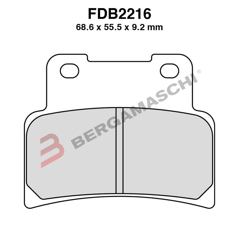 PASTIGLIE FERODO FDB2216P | FERODO
