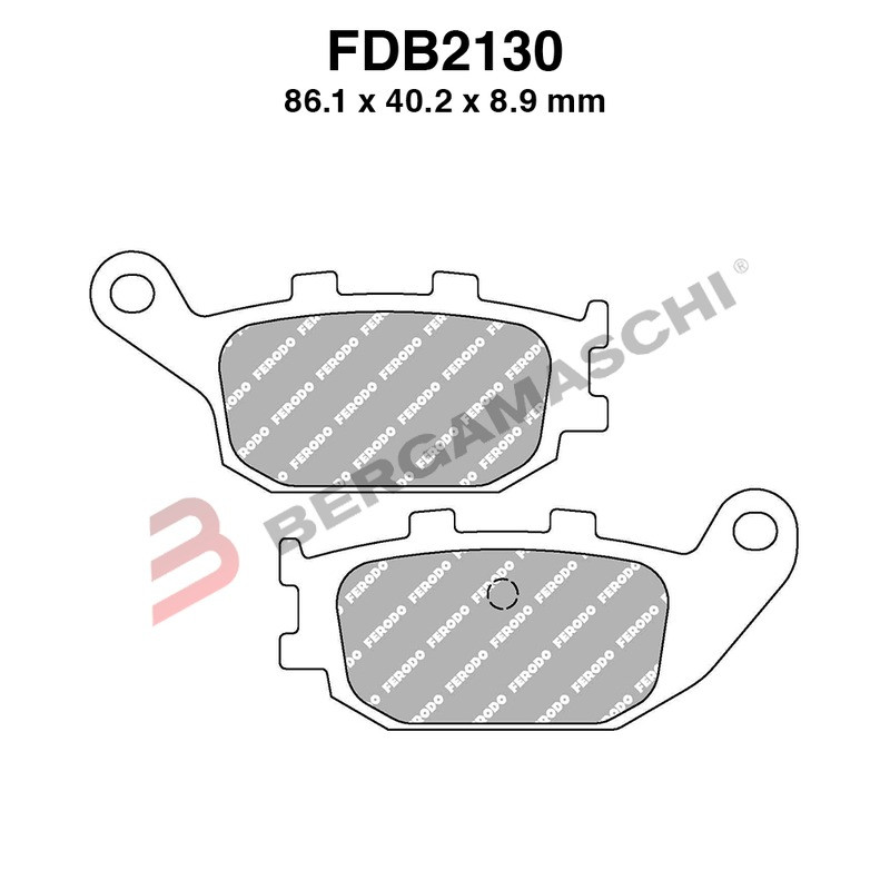 PASTIGLIE FERODO FDB2130AG | FERODO
