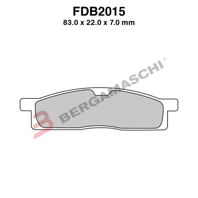 PASTIGLIE FERODO FDB2015SG | FERODO