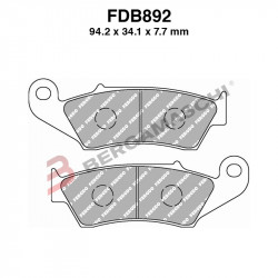 PASTIGLIE FERODO FDB892P | FERODO