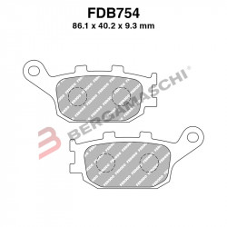 PASTIGLIE FERODO FDB754P | FERODO