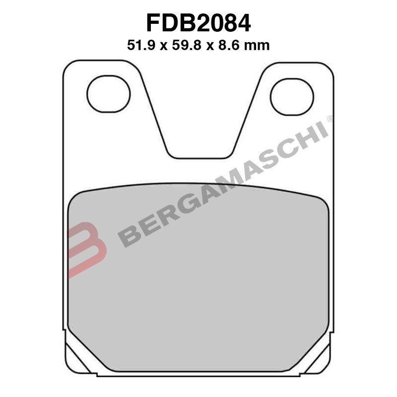 PASTIGLIE FERODO FDB2084P | FERODO
