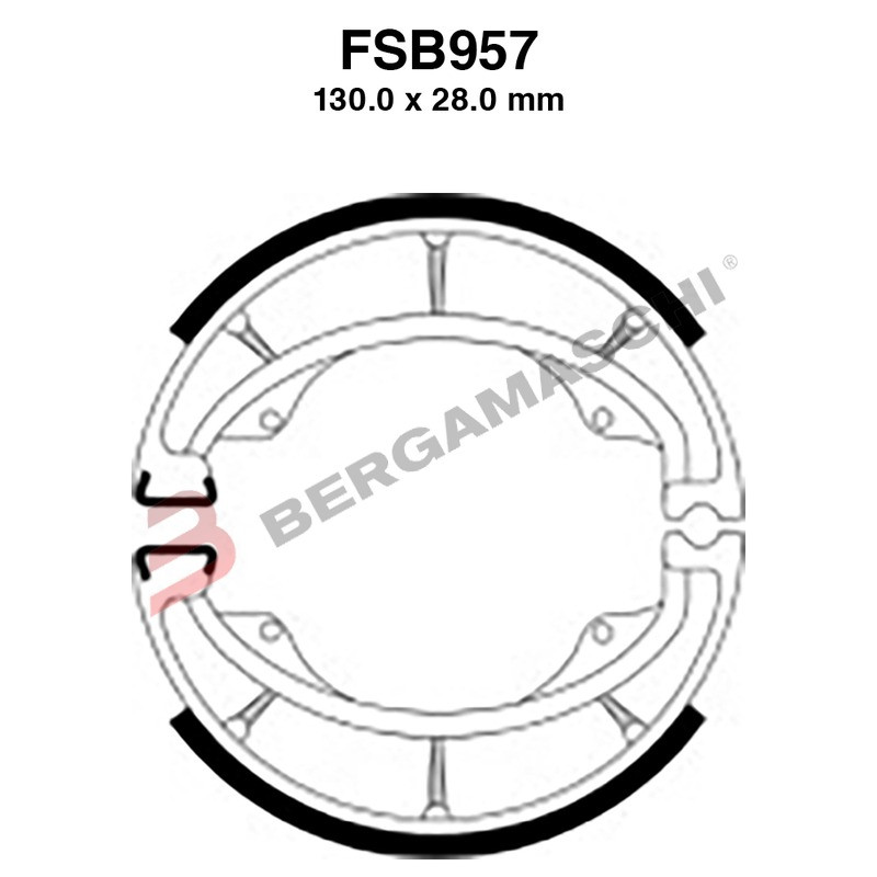 GANASCE FERODO FSB957 | FERODO