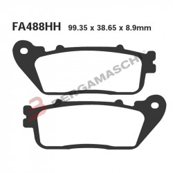 PASTIGLIE FRENO  MESCOLA SINTERIZZATA MOTO CODICE R1848800 | EBC BRAKES | MPN: FA488