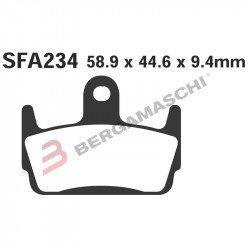 PASTIGLIE FRENO  MESCOLA ORGANICA SCOOTER CODICE R1623400 | EBC BRAKES