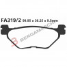 PASTIGLIE FRENO  MESCOLA SINTERIZZATA MOTO CODICE R1831902 | EBC BRAKES | MPN: FA319/2HH