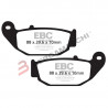 PASTIGLIE FRENO  MESCOLA ORGANICA MOTO CODICE R1262900 | EBC BRAKES | MPN: FA629