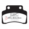 PASTIGLIE FRENO  MESCOLA ORGANICA SCOOTER CODICE R1623500 | EBC BRAKES