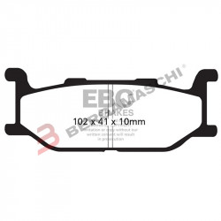 PASTIGLIE FRENO  MESCOLA ORGANICA SCOOTER CODICE R1617900 | EBC BRAKES