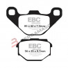 PASTIGLIE FRENO  MESCOLA ORGANICA MOTO CODICE R1217300 | EBC BRAKES | MPN: FA173