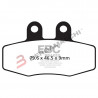 PASTIGLIE FRENO  MESCOLA ORGANICA MOTO CODICE R1213200 | EBC BRAKES | MPN: FA132