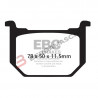 PASTIGLIE FRENO  MESCOLA ORGANICA MOTO CODICE R1205100 | EBC BRAKES | MPN: FA051