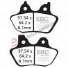 PASTIGLIE H.D. 06-07 PINZA 4 PISTONCINI | EBC BRAKES