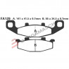 PASTIGLIE KAWA GPZ 900 90-02 POST. | EBC BRAKES