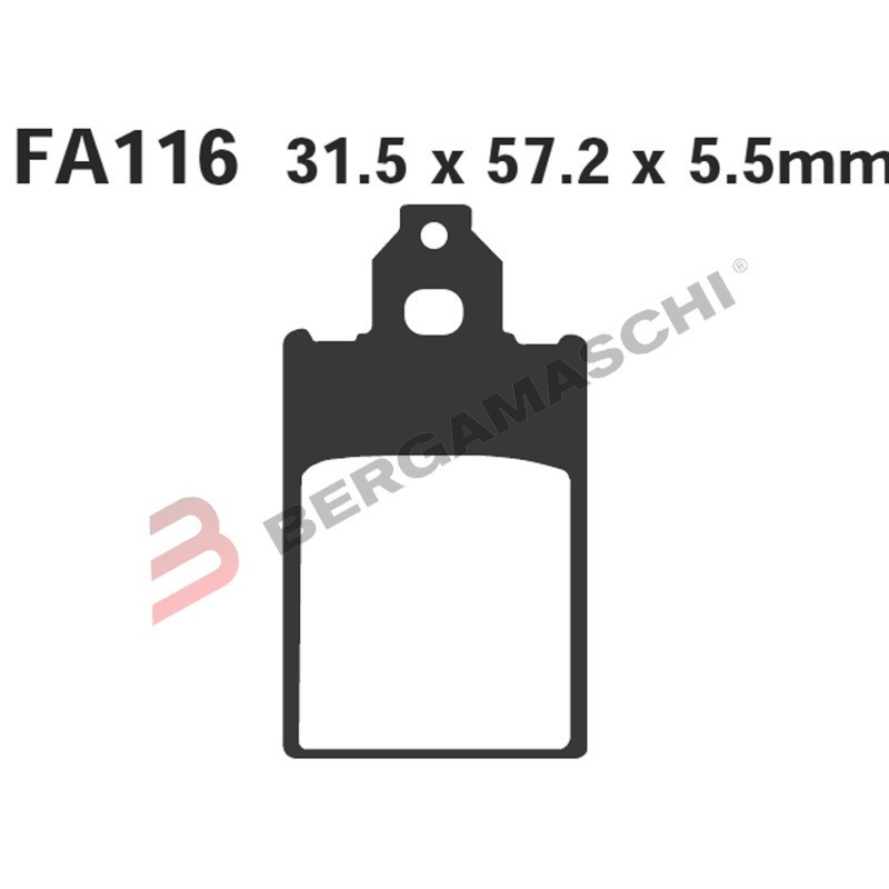 PASTIGLIE SFA MALAGUTI-PIAGGIO -APRILIA | EBC BRAKES