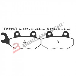 PASTIGLIE TRIUMPH SPEED TRIPLE POST. | EBC BRAKES